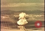 Image of tactical nuclear test explosion Nevada United States USA, 1955, second 43 stock footage video 65675078385