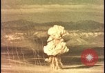 Image of tactical nuclear test explosion Nevada United States USA, 1955, second 45 stock footage video 65675078385