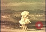 Image of tactical nuclear test explosion Nevada United States USA, 1955, second 47 stock footage video 65675078385
