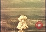 Image of tactical nuclear test explosion Nevada United States USA, 1955, second 51 stock footage video 65675078385