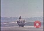 Image of dust cloud from tactical nuclear explosion Nevada United States USA, 1955, second 6 stock footage video 65675078386
