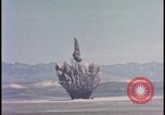 Image of dust cloud from tactical nuclear explosion Nevada United States USA, 1955, second 7 stock footage video 65675078386