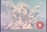 Image of dust cloud from tactical nuclear explosion Nevada United States USA, 1955, second 24 stock footage video 65675078386