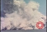 Image of dust cloud from tactical nuclear explosion Nevada United States USA, 1955, second 28 stock footage video 65675078386