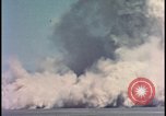 Image of dust cloud from tactical nuclear explosion Nevada United States USA, 1955, second 34 stock footage video 65675078386