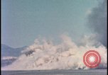 Image of dust cloud from tactical nuclear explosion Nevada United States USA, 1955, second 41 stock footage video 65675078386