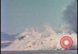 Image of dust cloud from tactical nuclear explosion Nevada United States USA, 1955, second 42 stock footage video 65675078386