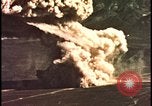 Image of dust cloud from tactical nuclear explosion Nevada United States USA, 1955, second 47 stock footage video 65675078386