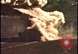 Image of dust cloud from tactical nuclear explosion Nevada United States USA, 1955, second 49 stock footage video 65675078386