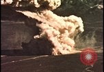 Image of dust cloud from tactical nuclear explosion Nevada United States USA, 1955, second 55 stock footage video 65675078386