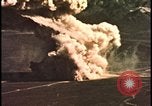 Image of dust cloud from tactical nuclear explosion Nevada United States USA, 1955, second 56 stock footage video 65675078386