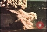 Image of dust cloud from tactical nuclear explosion Nevada United States USA, 1955, second 60 stock footage video 65675078386