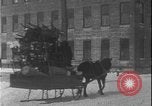 Image of horse drawn carts New York City USA, 1919, second 10 stock footage video 65675078397