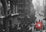 Image of horse drawn carts New York City USA, 1919, second 25 stock footage video 65675078397