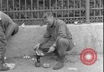Image of USA soldier Halle Germany, 1945, second 4 stock footage video 65675078456