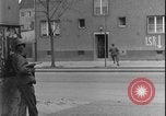 Image of street fighting US soldiers Halle Germany, 1945, second 8 stock footage video 65675078458