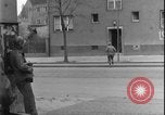 Image of street fighting US soldiers Halle Germany, 1945, second 20 stock footage video 65675078458