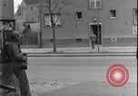 Image of street fighting US soldiers Halle Germany, 1945, second 21 stock footage video 65675078458