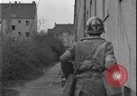 Image of street fighting US soldiers Halle Germany, 1945, second 33 stock footage video 65675078458