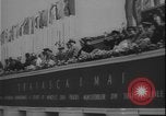 Image of May Day Parade Bucharest Romania, 1952, second 18 stock footage video 65675078466