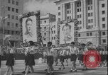 Image of Warsaw Youth Rally Warsaw Poland, 1952, second 31 stock footage video 65675078470