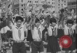 Image of Warsaw Youth Rally Warsaw Poland, 1952, second 37 stock footage video 65675078470