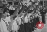 Image of Warsaw Youth Rally Warsaw Poland, 1952, second 41 stock footage video 65675078470