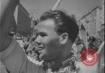 Image of Warsaw Youth Rally Warsaw Poland, 1952, second 42 stock footage video 65675078470