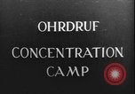 Image Camp de concentration d'Ohrdruf Thuringe Allemagne, 1945, de la seconde 3 séquences d'archives historiques vidéo 65675078478