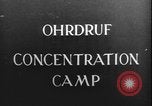 Image Camp de concentration d'Ohrdruf Thuringe Allemagne, 1945, de la seconde 4 séquences d'archives historiques vidéo 65675078478