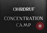 Image Camp de concentration d'Ohrdruf Thuringe Allemagne, 1945, de la seconde 6 séquences d'archives historiques vidéo 65675078478
