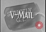 Standbild V-Mail United States USA, 1944, aus Sekunde 7 historischem Filmmaterial Videoclip 65675078493