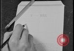 Standbild V-Mail United States USA, 1944, aus Sekunde 46 historischem Filmmaterial Videoclip 65675078493