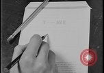 Standbild V-Mail United States USA, 1944, aus Sekunde 47 historischem Filmmaterial Videoclip 65675078493