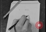 Standbild V-Mail United States USA, 1944, aus Sekunde 48 historischem Filmmaterial Videoclip 65675078493