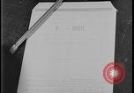 Standbild V-Mail United States USA, 1944, aus Sekunde 50 historischem Filmmaterial Videoclip 65675078493