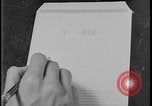 Standbild V-Mail United States USA, 1944, aus Sekunde 53 historischem Filmmaterial Videoclip 65675078493