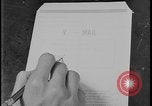 Standbild V-Mail United States USA, 1944, aus Sekunde 54 historischem Filmmaterial Videoclip 65675078493