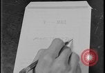 Standbild V-Mail United States USA, 1944, aus Sekunde 56 historischem Filmmaterial Videoclip 65675078493