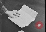 Standbild V-Mail United States USA, 1944, aus Sekunde 57 historischem Filmmaterial Videoclip 65675078493