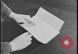 Standbild V-Mail United States USA, 1944, aus Sekunde 58 historischem Filmmaterial Videoclip 65675078493