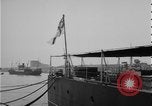 Image of HMS Swiftsure Shanghai China, 1946, second 25 stock footage video 65675078502