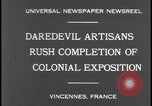 Image of Paris Colonial Exposition Paris France , 1931, second 6 stock footage video 65675078523