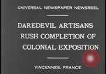 Image of Paris Colonial Exposition Paris France , 1931, second 10 stock footage video 65675078523