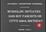 Image of Benito Mussolini Rome Italy, 1931, second 4 stock footage video 65675078528