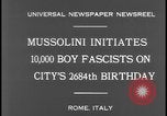 Image of Benito Mussolini Rome Italy, 1931, second 8 stock footage video 65675078528
