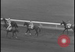 Image of Hollywood Park Racetrack Los Angeles California USA, 1938, second 28 stock footage video 65675078540