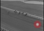 Image of Hollywood Park Racetrack Los Angeles California USA, 1938, second 56 stock footage video 65675078540