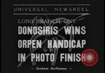 Image of Orpen Memorial Handicap Toronto Ontario Canada, 1938, second 1 stock footage video 65675078541