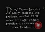 Image of David Livingstone Kuruman South Africa, 1925, second 3 stock footage video 65675078554
